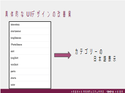 具体的なUIデザインの改善案